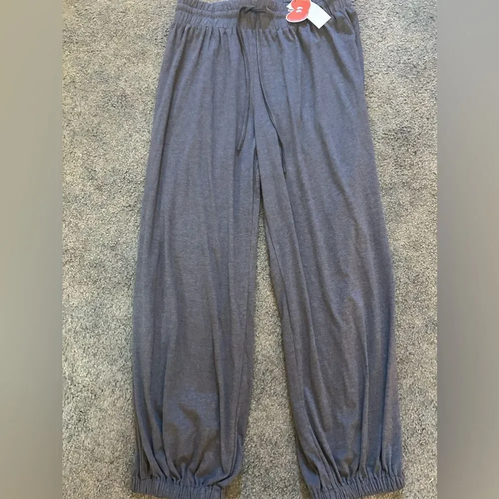 NWT!! SOLID KNOTTED JERSEY TROUSERS CURVE & PLUS From Cider, Comfy AND Sleek - Picture 8 of 15